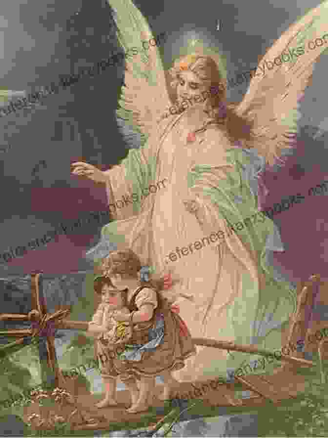 A Depiction Of A Guardian Angel Watching Over A Child A Dictionary Of Angels: Including The Fallen Angels