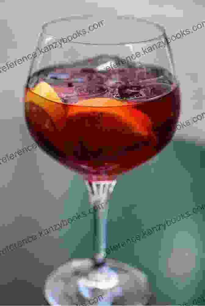 A Glass Of Sangria With Fruit. Bring It : Tried And True Recipes For Potlucks And Casual Entertaining