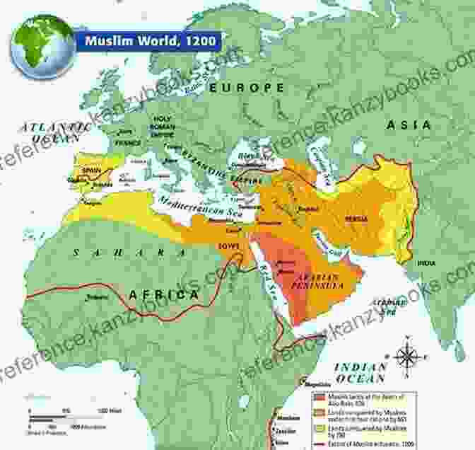 A Map Of The Islamic World, Showing The Rise And Fall Of Empires Over Time. Conflict And Conquest In The Islamic World: A Historical Encyclopedia