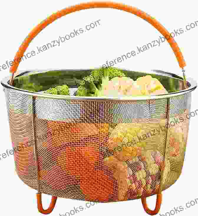 A Photo Of A Steamer Basket Filled With Colorful Vegetables. Making Steamed Food: The Easy And Scrumptious Steamer Recipes To Help: Steamer Drink Recipes