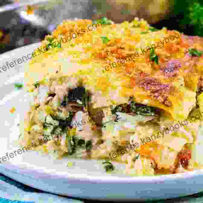 A Seafood Lasagna With Layers Of Pasta, Seafood, And A Light Tomato Sauce The Ultimate Lasagna Recipe Book: Delicious Lasagna Recipes That You Ll Love