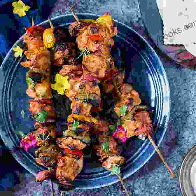 A Sizzling Plate Of Shish Tawook, Succulent Chicken Skewers Marinated In A Tantalizing Blend Of Spices, Ready To Tantalize Your Taste Buds Traditional Egyptian Food: Journey To Egypt: Egyptian Chicken Recipes