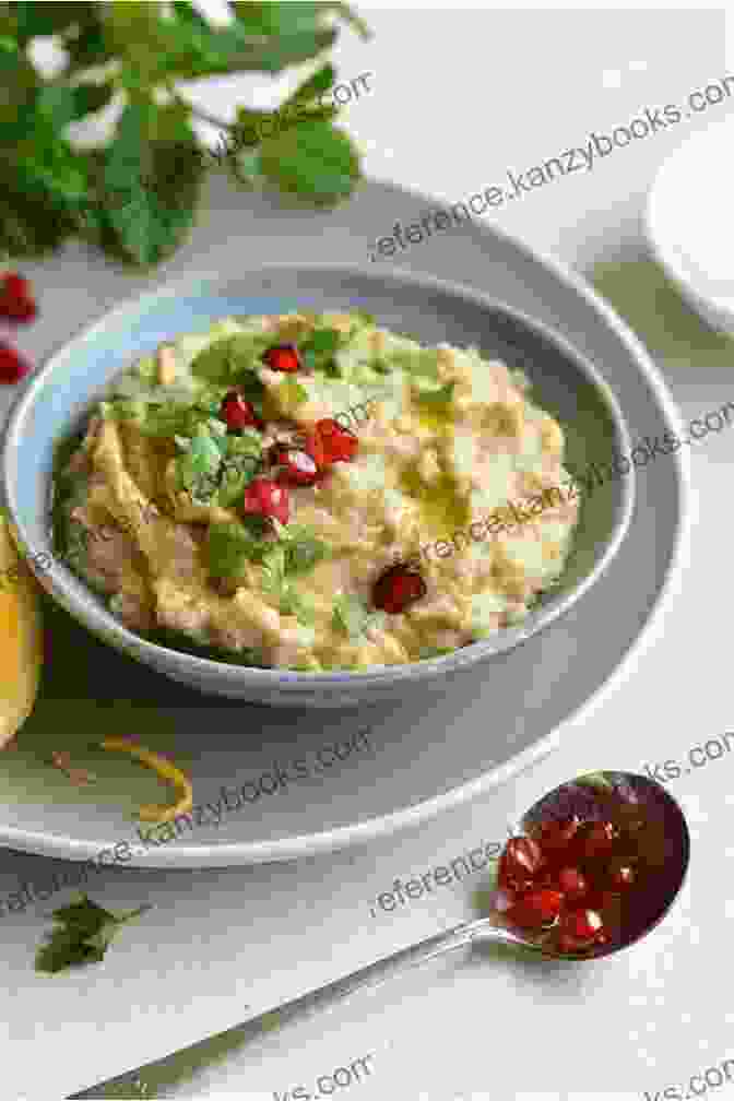 A Smooth And Smoky Dip Of Baba Ganoush, Made From Roasted Eggplant, Tahini, And Spices, Perfect For Savoring The Rich Flavors Of Egyptian Cuisine Traditional Egyptian Food: Journey To Egypt: Egyptian Chicken Recipes