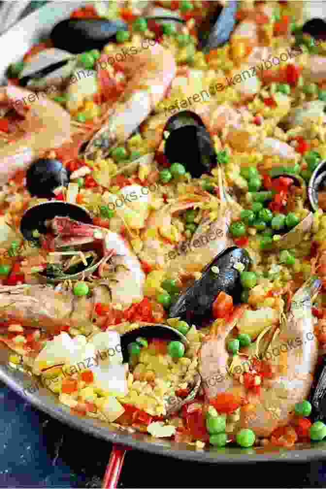 A Vibrant And Colorful Image Of A Traditional Paella Dish With Succulent Seafood, Tender Chicken, And Flavorful Vegetables. The Special Paella Cookbook 2024: Recipes For Delicious Spanish Rice