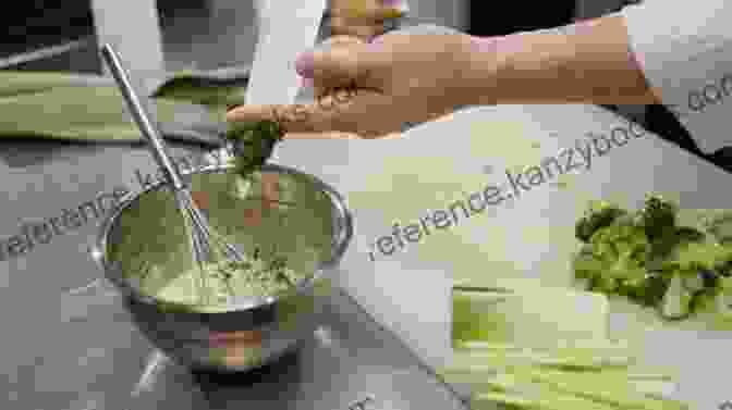 Close Up Of A Chef's Hands Whisking Ingredients With Step By Step Recipe Instructions In The Background On A Digital Screen 3 Sinfully Simple Chocolate Recipes: Https://recipes And Stuff Com