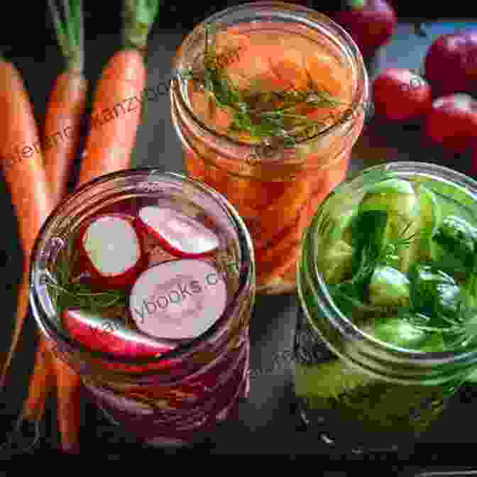 Fermented Vegetables In Various Jars The Essential Guide To Canning And Preserving: 100 Of The Best Canned Jammed Pickled And Preserved Recipes