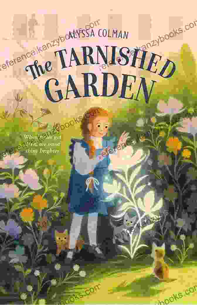 The Tarnished Garden, Gilded Magic Book Cover, Featuring An Ornate Golden Frame Surrounding A Weathered And Enchanted Garden The Tarnished Garden (Gilded Magic 2)