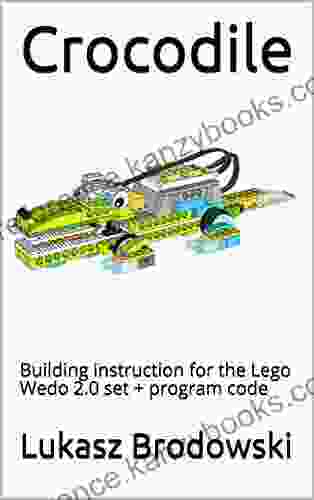 Crocodile: Building instruction for the Lego Wedo 2 0 set + program code