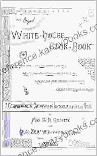 The Original White House Cook 1887 Edition